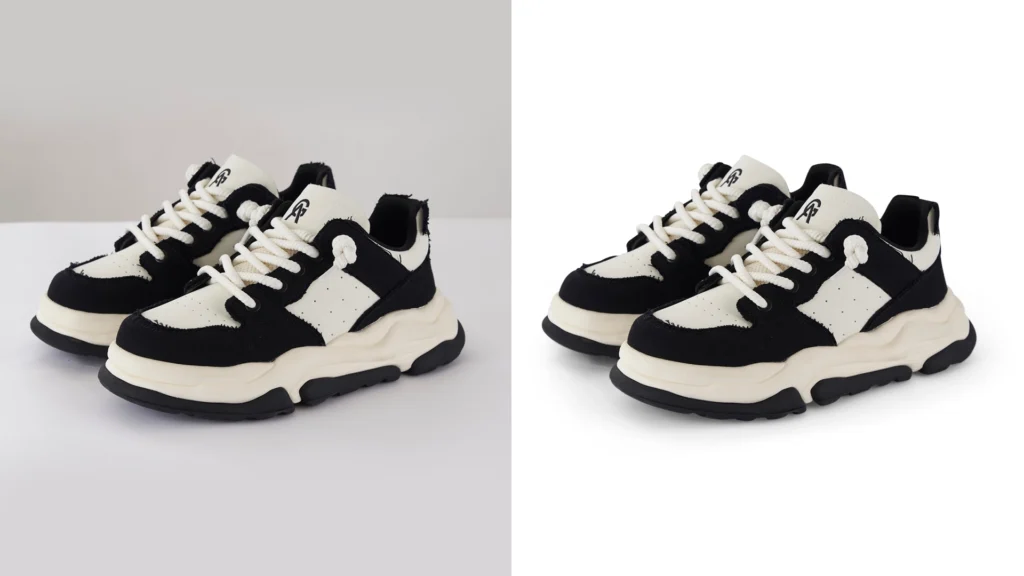 Background removal service for product images