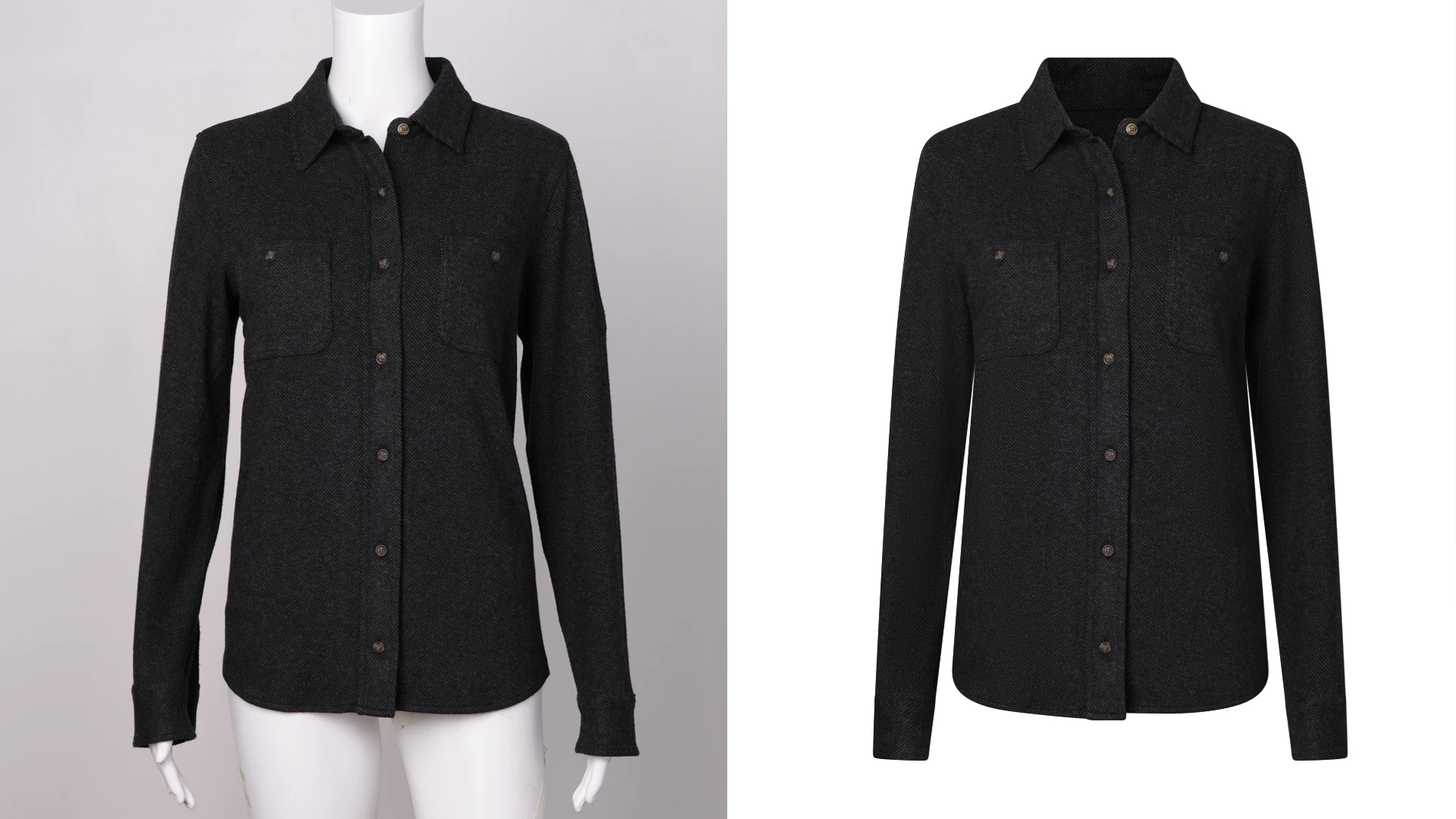 Ghost mannequin editing for apparel products