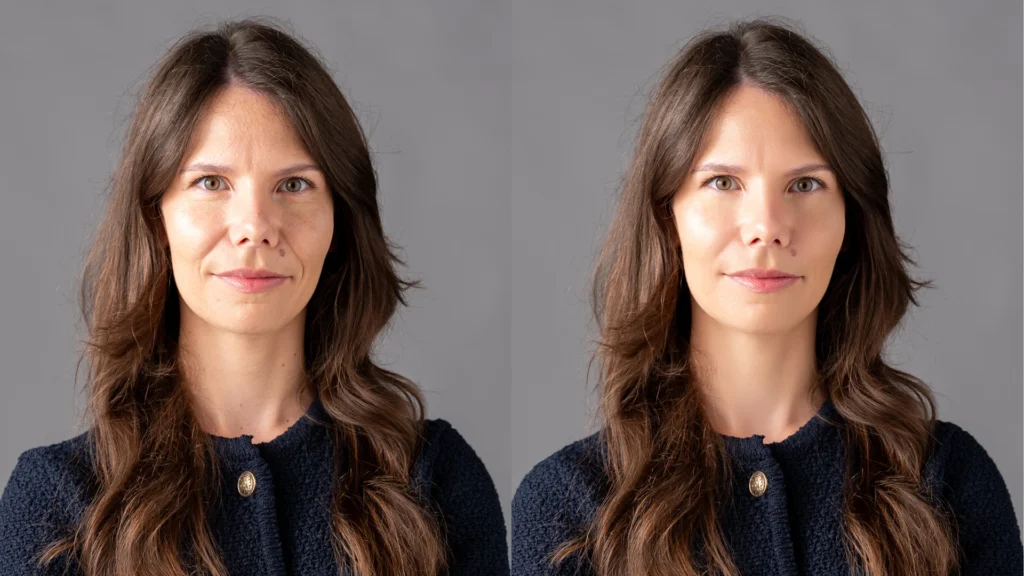 High-end photo retouching service