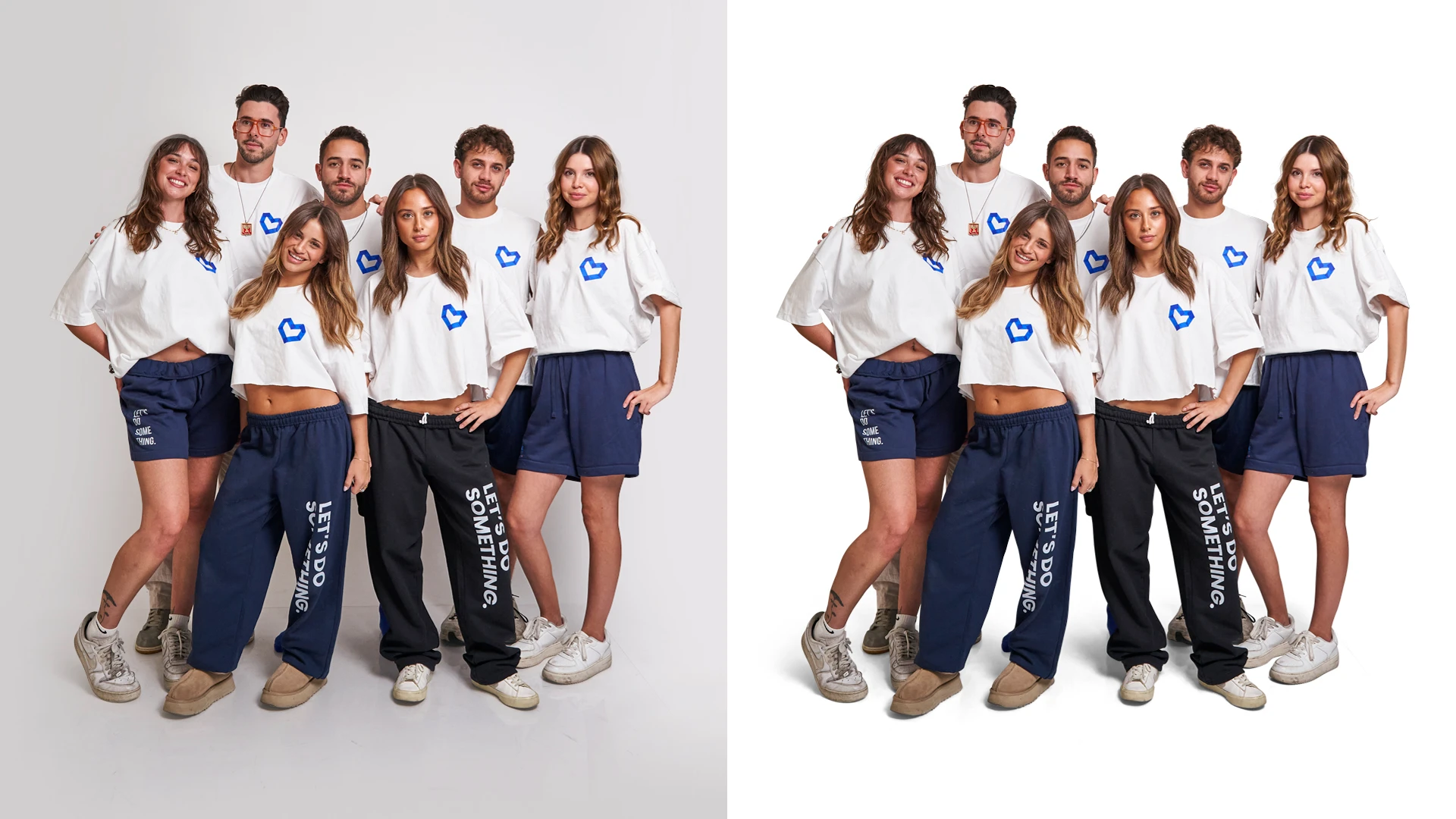 Professional image background removal
