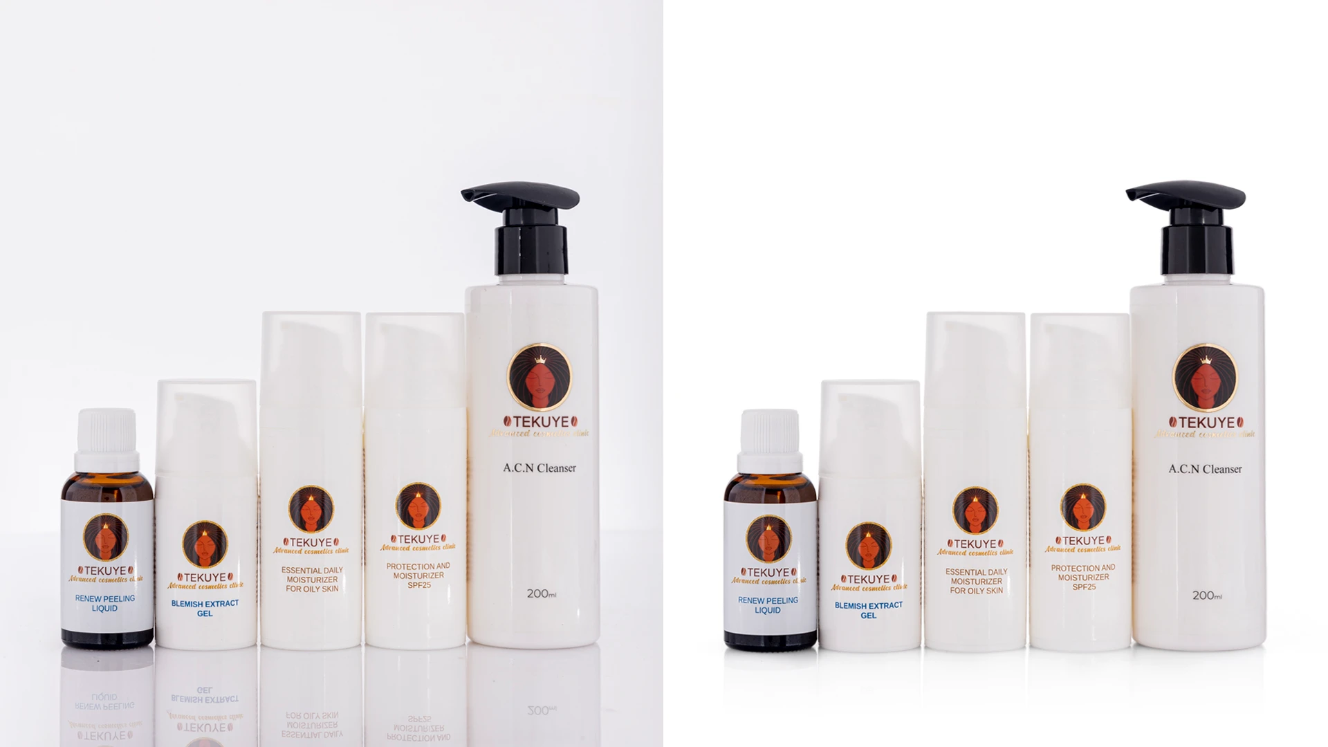 Professional product photo shadow editing